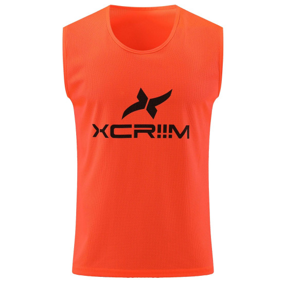 XCRIIM JUNIOR SENIOR FOOTBALL BIBS (XFB033/XFB035-N.OR)