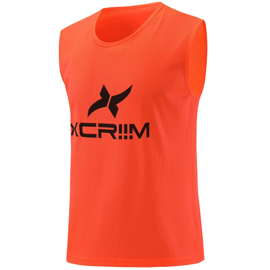 XCRIIM JUNIOR SENIOR FOOTBALL BIBS (XFB033/XFB035-N.OR)