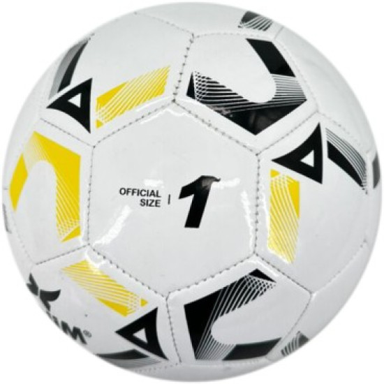XCRIIM MINI FOOTBALL SIZE:1 (XFB102-WH/YL/BK)