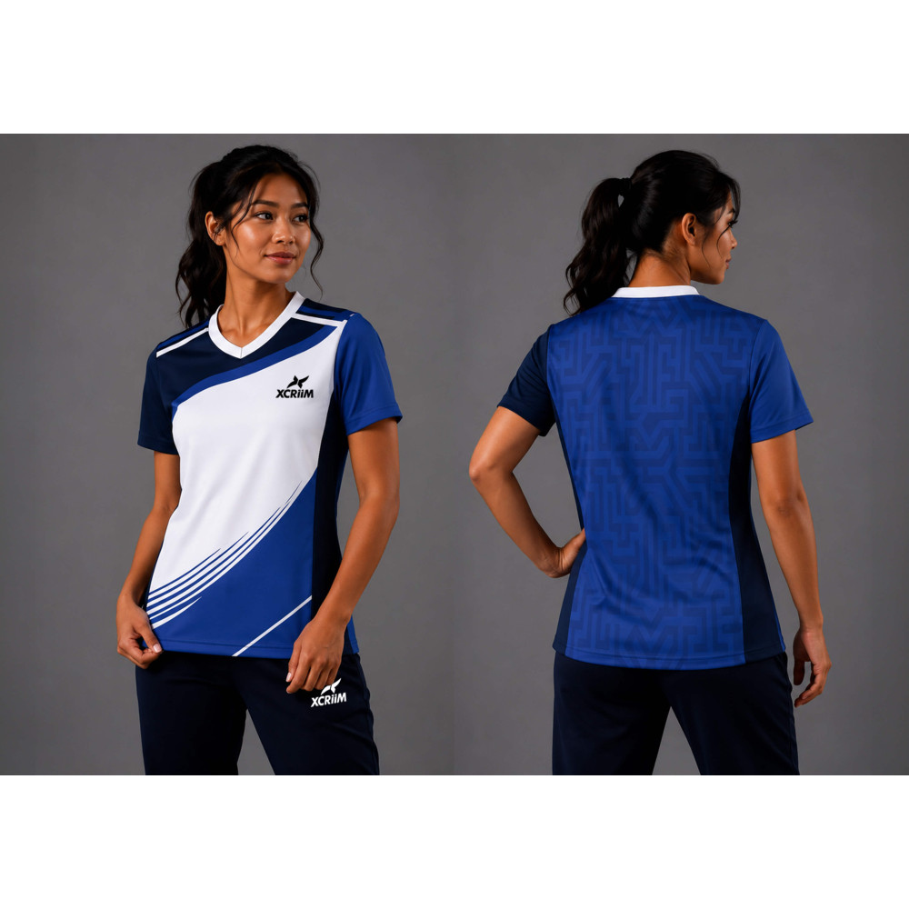 XCRIIM UNISEX SPORTS / CASUAL JERSEY (XRN253-WH/RY)