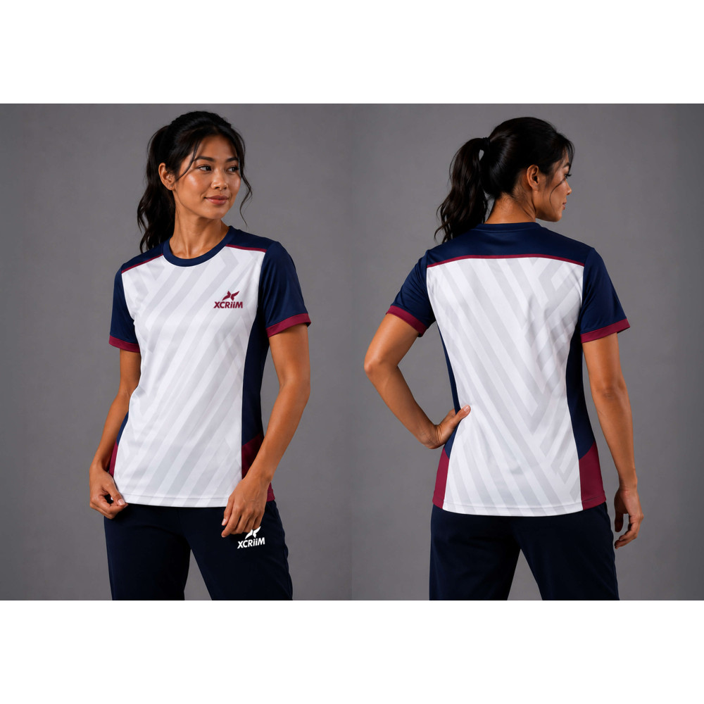 XCRIIM UNISEX SPORTS / CASUAL JERSEY (XRN252-WH/NY)