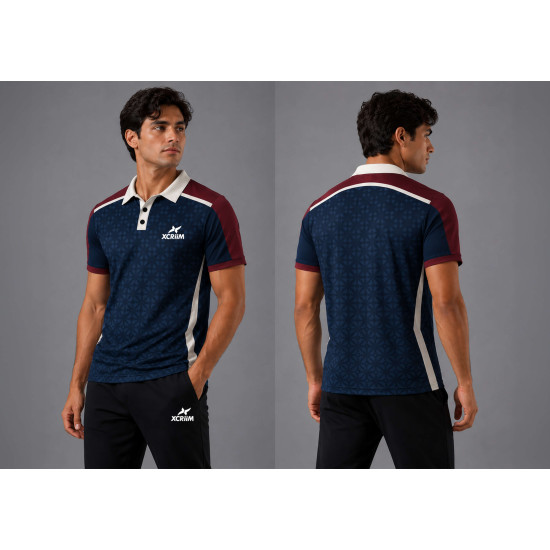 XCRIIM COLLAR SHIRT  JERSEY  DESIGN (XMP236-NY/MR)