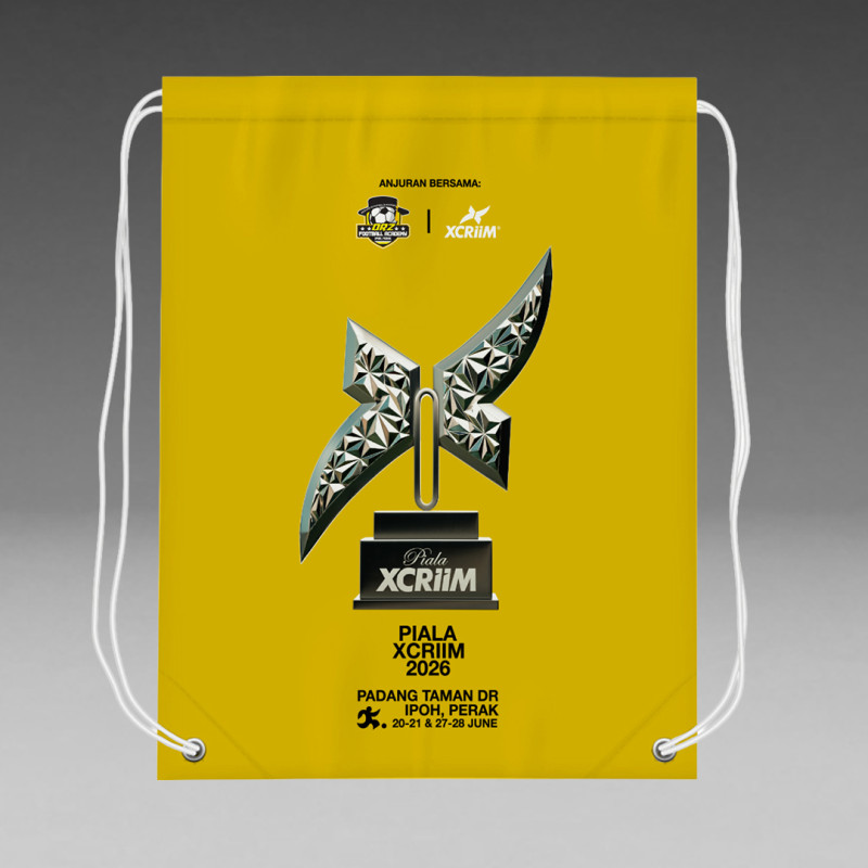 PIALA XCRIIM DRAW STRING BAG