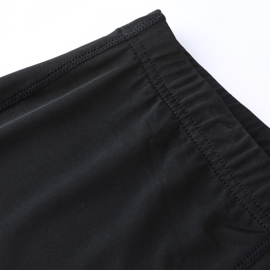 CONELI UNISEX FITTED SHORT TIGHT PANTS (CFP1651-BK)