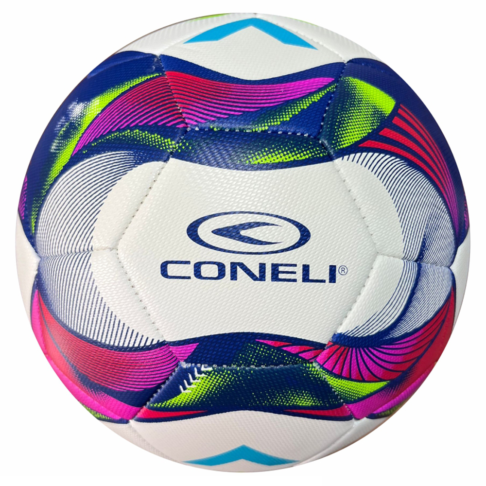 CONELI MACHINE STITCH SOCCER BALL SIZE: 5 (CFB2023-WH)