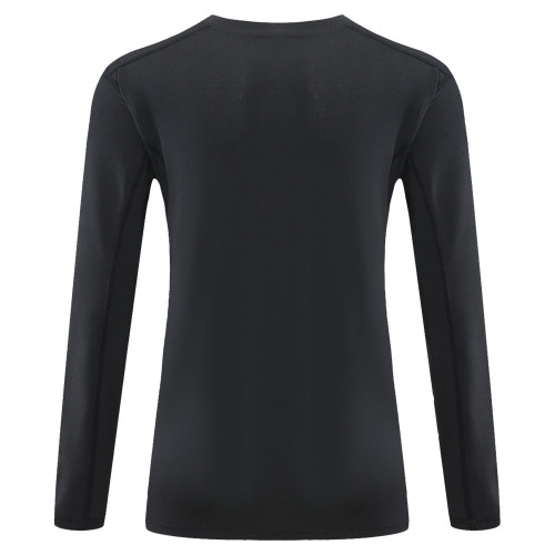 CONELI UNISEX INNER FITTED LONG SLEEVE TEE (CFT1815-BK)