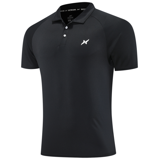 XCRIIM MEN POLO TEE (XMP066-BK)