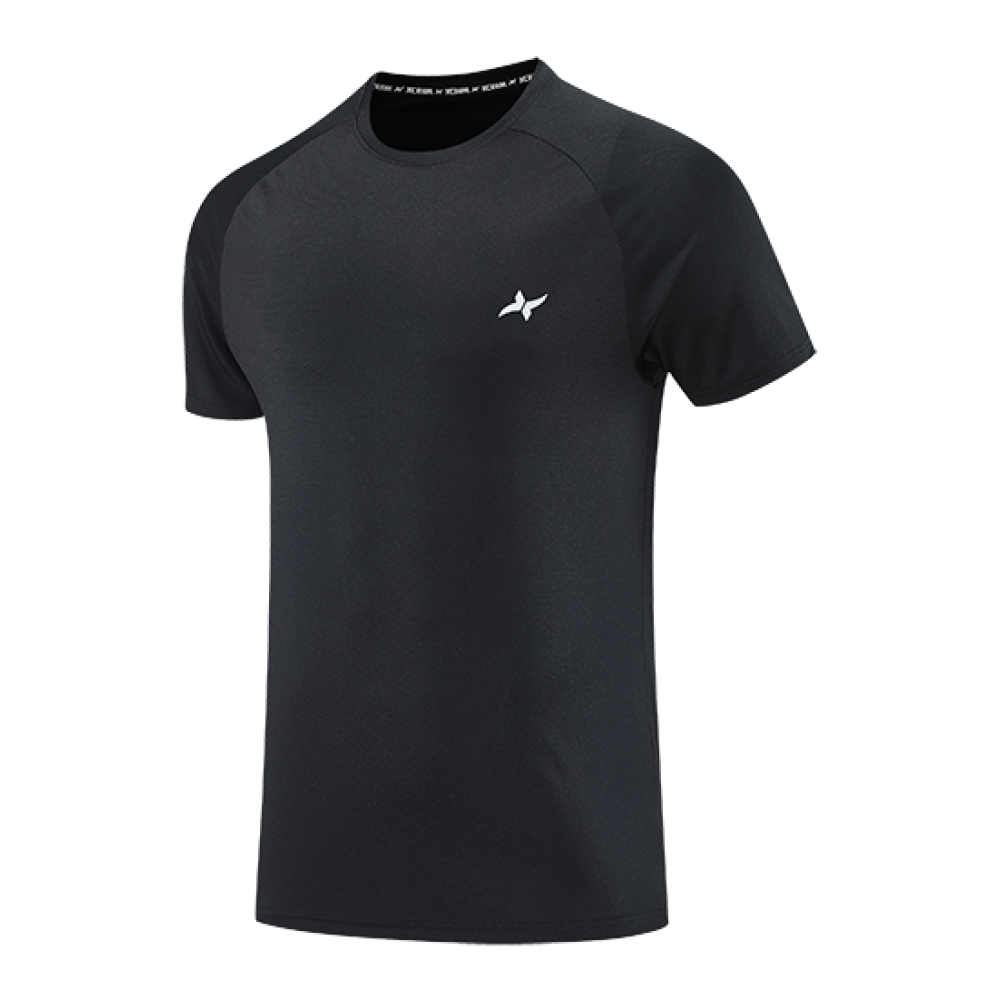 XCRIIM ROUND NECK TEE (XRN073-BK)