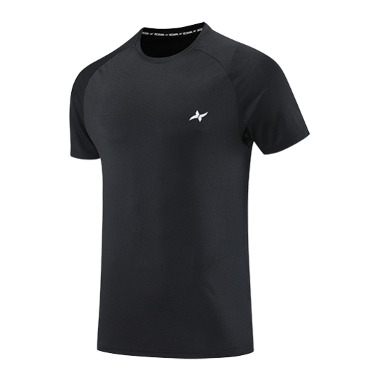 XCRIIM ROUND NECK TEE (XRN073-BK)