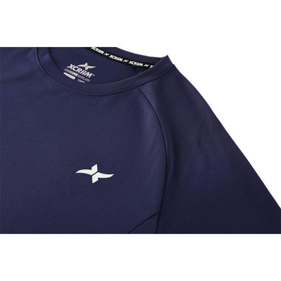 XCRIIM ROUND NECK TEE (XRN075-SB)