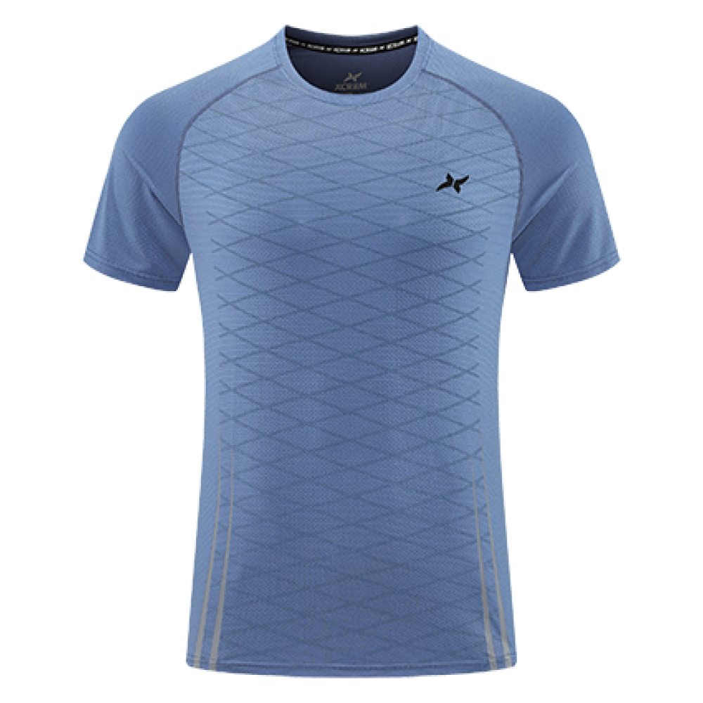 XCRIIM ROUND NECK TEE (XRN076-BL)