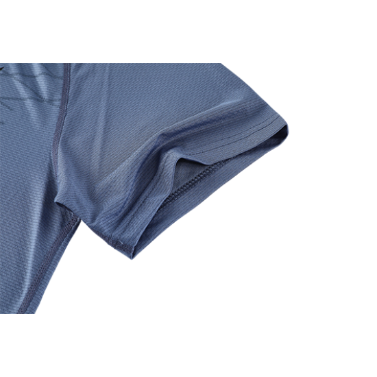 XCRIIM ROUND NECK TEE (XRN076-BL)