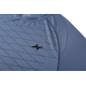 XCRIIM ROUND NECK TEE (XRN076-BL)