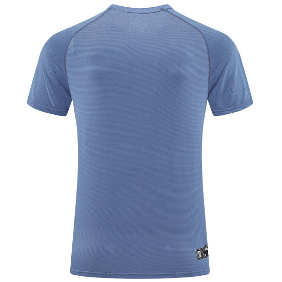 XCRIIM ROUND NECK TEE (XRN076-BL)