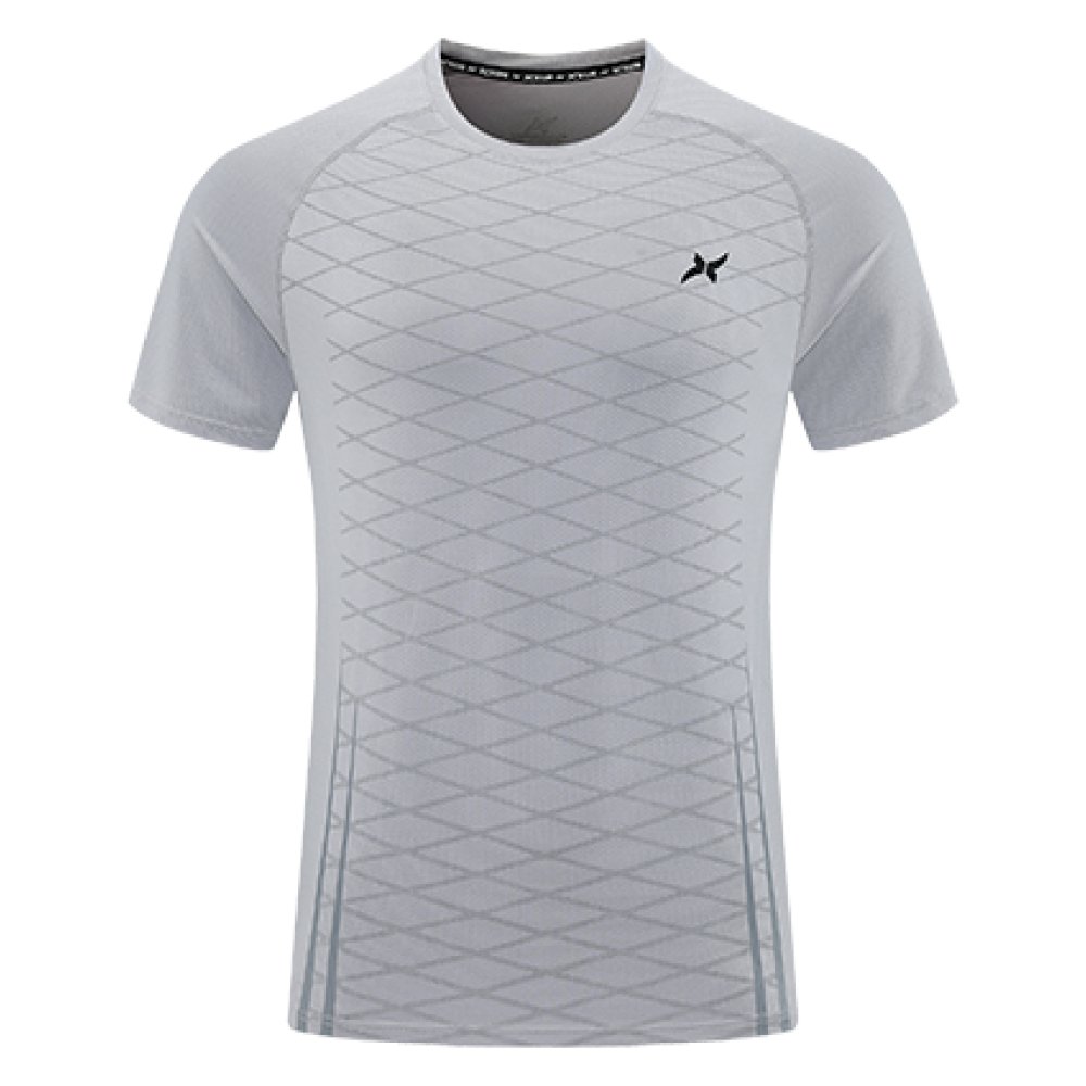 XCRIIM ROUND NECK TEE (XRN076-GY)