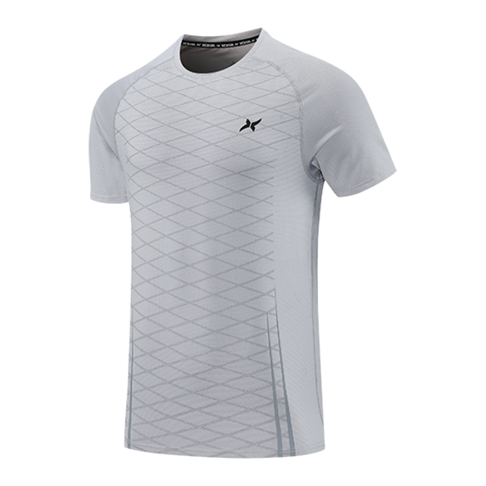 XCRIIM ROUND NECK TEE (XRN076-GY)