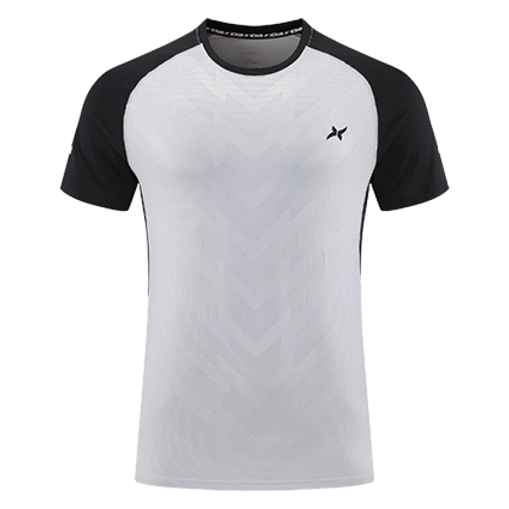 XCRIIM ROUND NECK TEE (XRN077-GY)