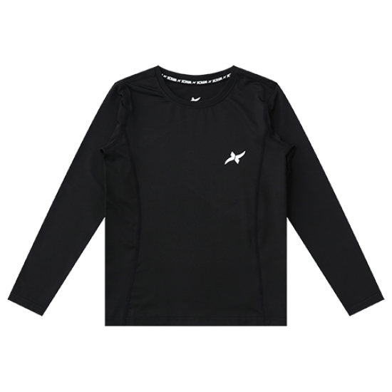 XCRIIM JUNIOR FITTED LONG SLEEVE TEES (XFT110J-BK)