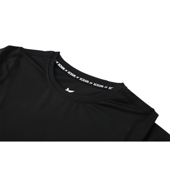 XCRIIM JUNIOR FITTED LONG SLEEVE TEES (XFT110J-BK)