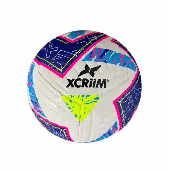 XCRIIM JUNIOR MACHINE STITCH FOOTBALL SIZE:4 (XFB092-WH/NY)