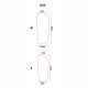 XCRIIM PLUG-IN SHIN GUARD (XSG057-RD)