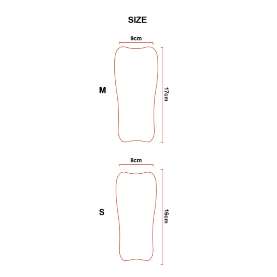 XCRIIM VELCRO SHIN GUARD (XSG058-RY)