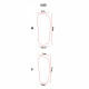 XCRIIM STYLISH SHIN GUARD (XSG059-RD)