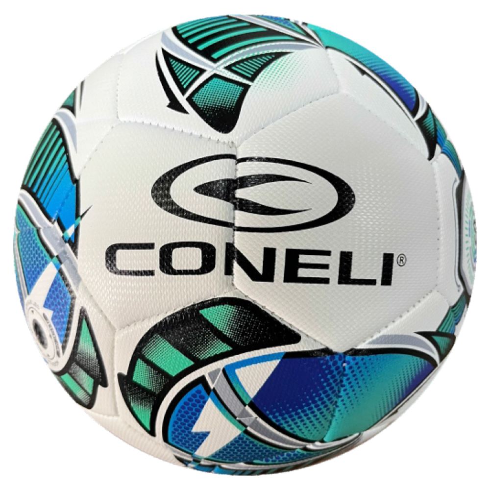 CONELI MACHINE STITCH SOCCER BALL SIZE:4 JUNIOR (CFB2021-WH/SB)