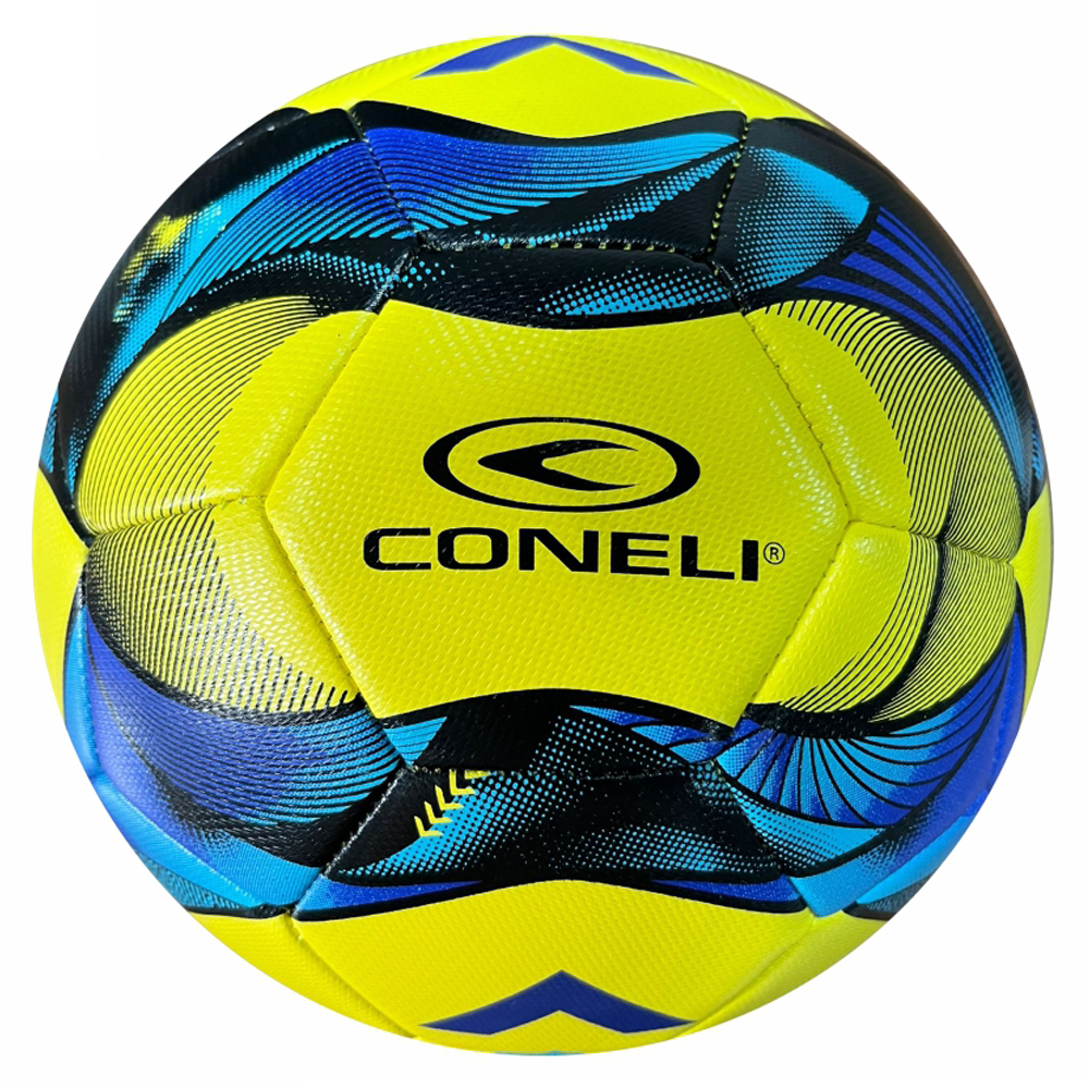 CONELI MACHINE STITCH SOCCER BALL SIZE: 5 (CFB2023-YL)