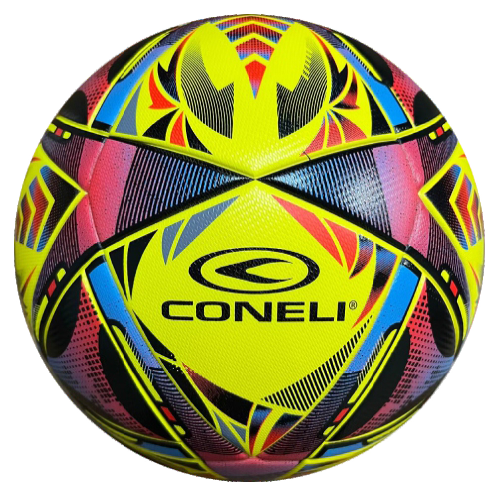 CONELI LAMINATED SOCCER BALL SIZE:5  (CFB2031-YL/RY)