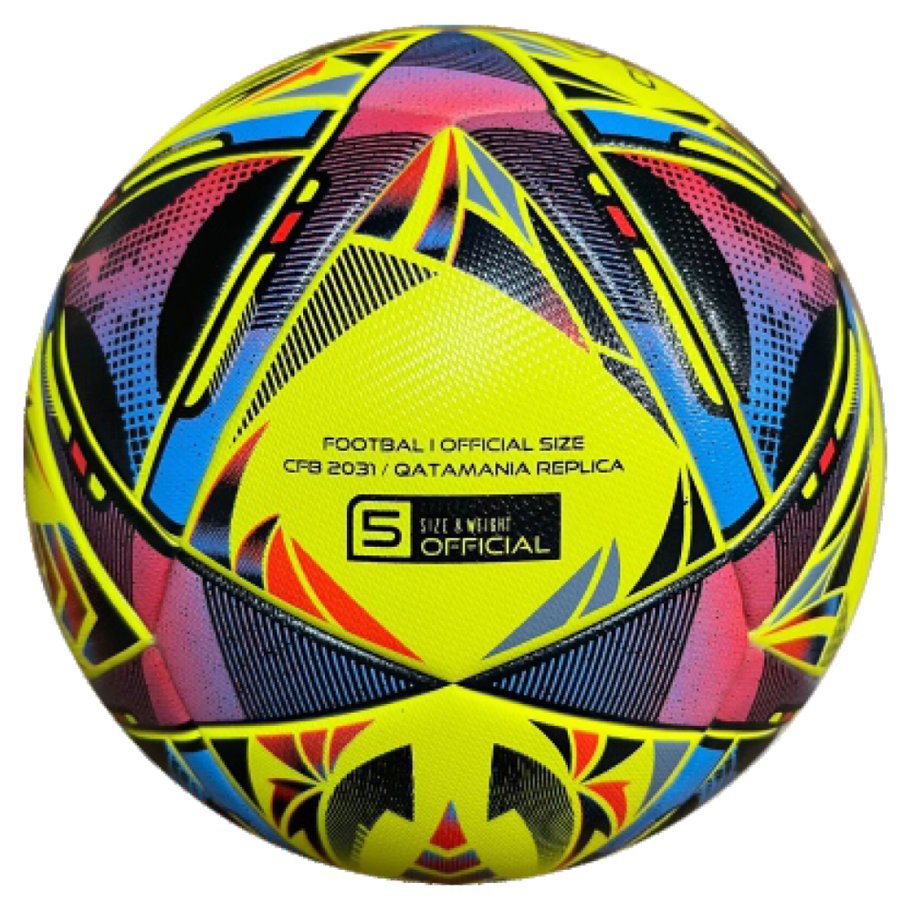 CONELI LAMINATED SOCCER BALL SIZE:5  (CFB2031-YL/RY)