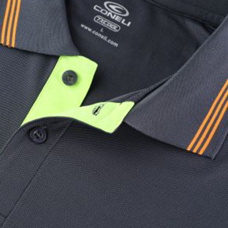 LONGSLEEVE POLO TEE (CMP1821L-GY)