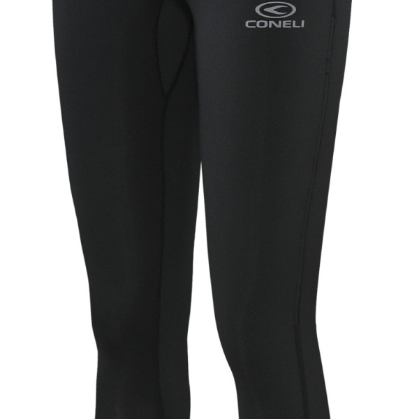 CONELI UNISEX INNER FITTED LONG TIGHT PANTS (CFP1653-BK)