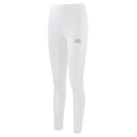 CONELI UNISEX INNER FITTED LONG TIGHT PANTS (CFP1653-WH)