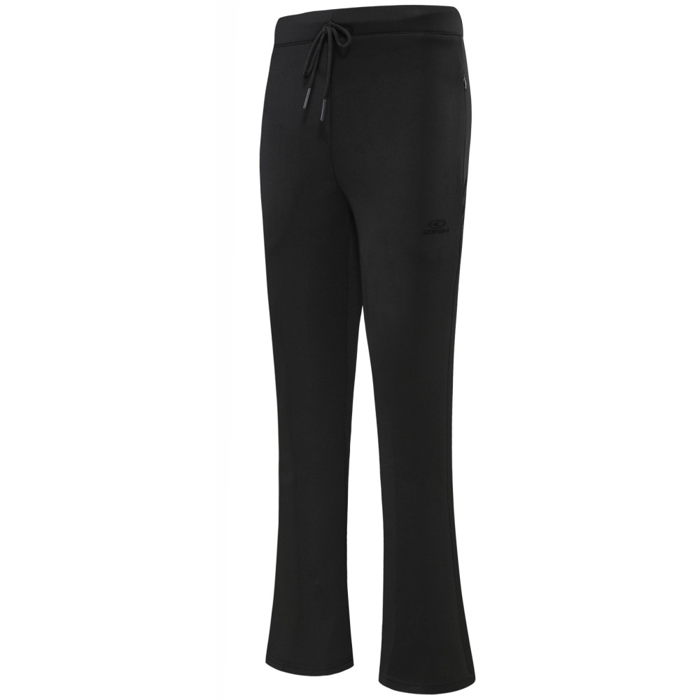 CONELI LADY BELL BOTTOM LONG SPORT/CASUAL PANTS + PLUS SIZE (CLP2012-ALL BK)