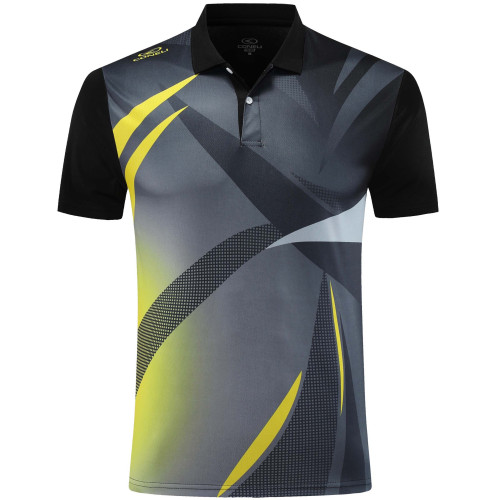 CONELI UNISEX POLO TEE (CMP2067-BK/GY)