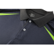 CONELI UNISEX POLO TEE (CMP2068-D.GY/BK)