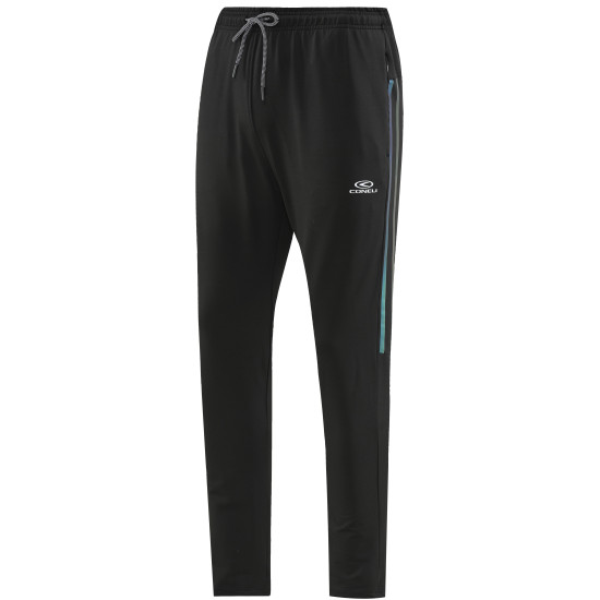 CONELI MEN'S SPORTS/CASUAL LONG PANTS + PLUS SIZE (CTP1987-BK)
