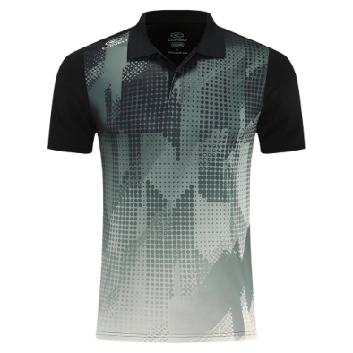 CONELI UNISEX POLO TEE (CMP2115-BK/BEI)