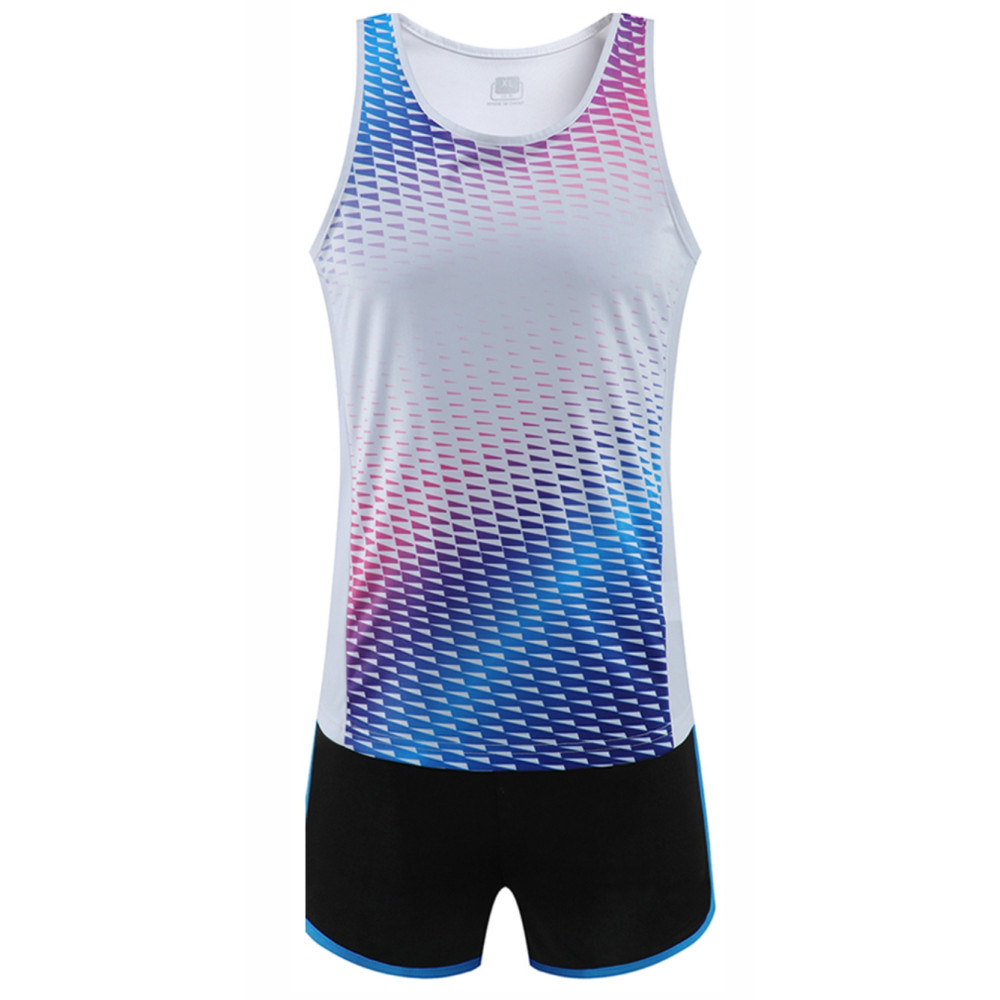 CONELI UNISEX RUNNING SLEEVELESS VEST SET (CRS2099-WH)