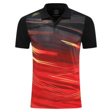 CONELI UNISEX POLO TEE (CMP2117-BK/RD)