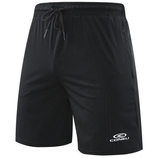 CONELI MEN'S SPORT/CASUAL SHORT PANTS (CSP2097-BK)