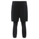 CONELI UNISEX 2IN1 SHORT PANTS WITH 3/4 FITTED PANTS (CSF2098-BK)