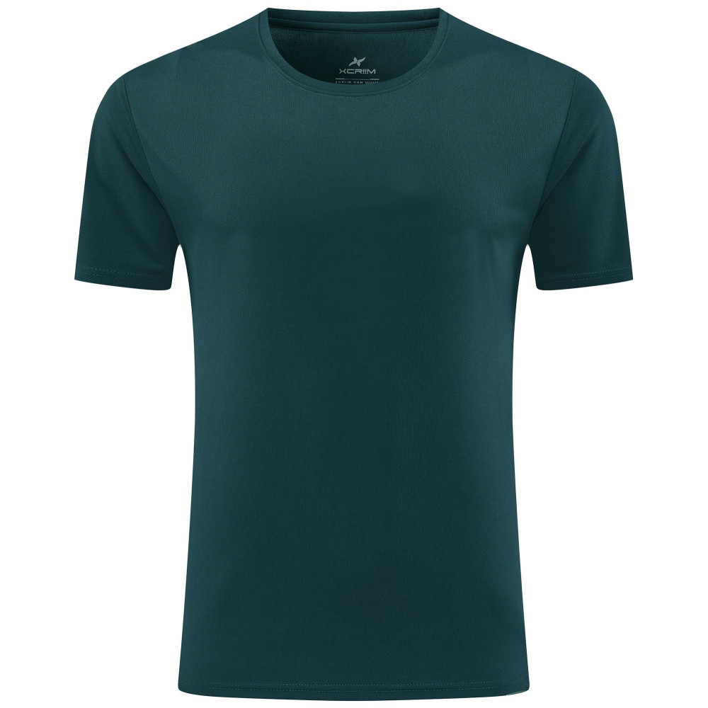XCRIIM PLAIN ROUND NECK T-SHIRTS (XRB001-D.GN)