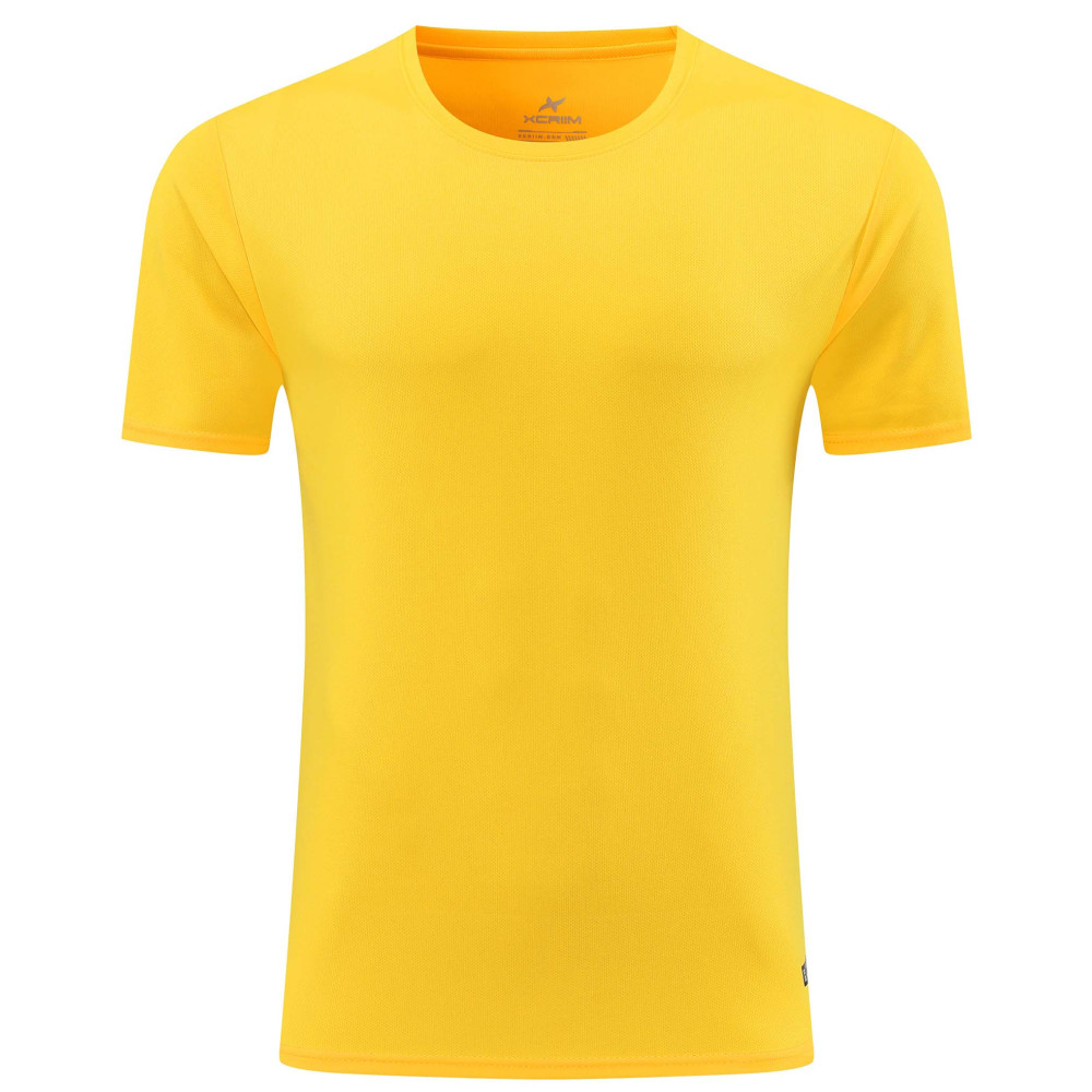 XCRIIM PLAIN ROUND NECK T-SHIRTS (XRB001-YL)